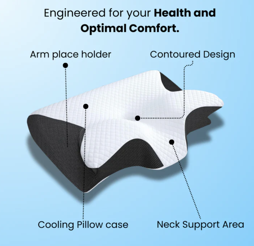 HealthLifeVitality™  Ergonomic Pillow